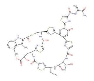 Nosiheptide - chemical structure image