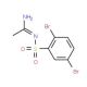N′-[(2,5-dibromobenzene)sulfonyl]ethanimidamide - chemical structure image
