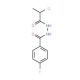 N′-(2-chloropropanoyl)-4-fluorobenzohydrazide - chemical structure image