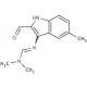 N′-(2-Formyl-5-methyl-1H-indol-3-yl)-N,N-dimethylimidoformamide - chemical structure image
