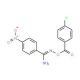 N′-(4-Chlorobenzoyloxy)-4-nitrobenzimidamide (CAS 68451-89-8) - chemical structure image