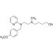 N'-(4-Cyanobutyl)-N-(4-methoxybenzyl)-N'-methyl-N-2-pyridinyl-1,2-ethanediamine 的分子结构, CAS编号: 109912-34-7 N′-(4-Cyanobutyl)-N-(4-methoxybenzyl)-N′-methyl-N-2-pyridinyl-1,2-ethanediamine (CAS 109912-34-7) - chemical structure image