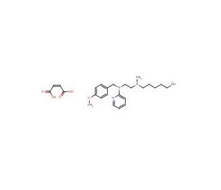 N&prime;-(5-Aminopentyl)-N-(4-methoxybenzyl)-N&prime;-methyl-N-2-pyridinyl-1,2-ethanediamine, Dimaleate Salt (CAS 109912-42-7) - chemical