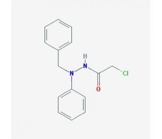 N&prime;-benzyl-2-chloro-N&prime;-phenylacetohydrazide - chemical structure image