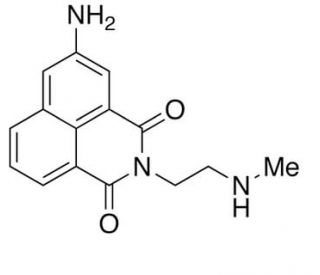 N&prime;-Desmethyl Amonafide (CAS 114991-16-1) - chemical structure image