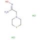 N′-hydroxy-2-(thiomorpholin-4-yl)ethanimidamide dihydrochloride - chemical structure image