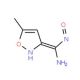 N′-Hydroxy-5-methylisoxazole-3-carboximidamide (CAS 90585-88-9) - chemical structure image