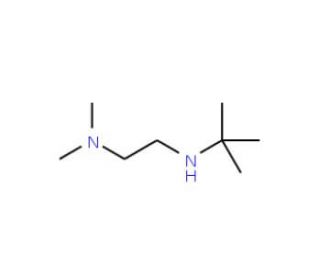 N&prime;-(tert-butyl)-N,N-dimethylethane-1,2-diamine - chemical structure image