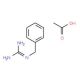 N′′-Benzylguanidine acetate (CAS 2211-57-6) - chemical structure image