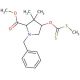 O-[(2S)-3,3-Dimethyl-N-benzyl-proline Methyl Ester] S-Methyl Xanthate - chemical structure image