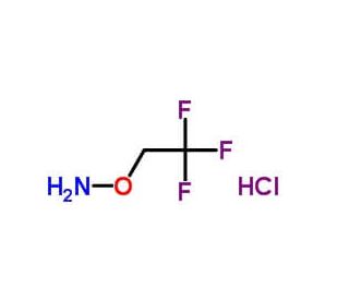 O-(2,2,2-Trifluoroethyl)hydroxylamine hydrochloride (CAS 68401-66-1) - chemical structure image