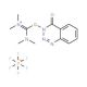 O-(3,4-Dihydro-4-oxo-1,2,3-benzotriazin-3-yl)-N,N,N',N'-tetramethyluronium hexafluorophosphate 的分子结构, CAS编号: 164861-52-3 O-(3,4-Dihydro-4-oxo-1,2,3-benzotriazin-3-yl)-N,N,N′,N′-tetramethyluronium hexafluorophosphate (CAS 164861-52-3) - chemical s