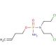 O-(3-Butenyl)-N,N-bis(2-chloroethyl)phosphorodiamidate (CAS 39800-29-8) - chemical structure image