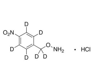 O-4-Nitrobenzylhydroxylamine-d6 hydrochloride (CAS 1794877-91-0) - chemical structure image