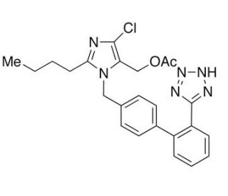 O-Acetyl Losartan (CAS 1006062-27-6) - chemical structure image