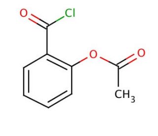 O-Acetylsalicyloyl chloride (CAS 5538-51-2) - chemical structure image