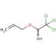 O-Allyl 2,2,2-trichloroacetimidate (CAS 51479-73-3) - chemical structure image
