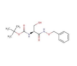 O-Benzyl-&alpha;-N-tert-Boc-L-serinehydroxamic Acid (CAS 26048-92-0) - chemical structure image