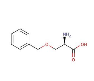 O-Benzyl-D-serine (CAS 10433-52-0) - chemical structure image