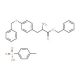 O-Benzyl-L-tyrosine benzyl ester 4-toluenesulfonate salt (CAS 66009-35-6) - chemical structure image