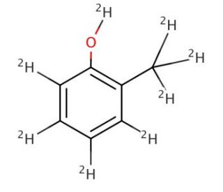 o-Cresol-d8 (CAS 203645-65-2) - chemical structure image
