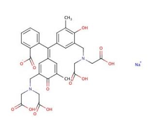 o-Cresolphthalein Complexone sodium salt (CAS 94442-10-1) - chemical structure image