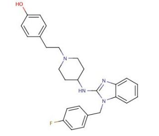O-Desmethyl Astemizole (CAS 73736-50-2) - chemical structure image