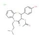 O-Desmethyl Diltiazem Hydrochloride (CAS 142926-07-6) - chemical structure image