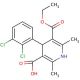 O-Desmethyl felodipine (CAS 150131-21-8) - chemical structure image