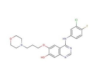 O-Desmethyl Gefitinib (CAS 847949-49-9) - chemical structure image