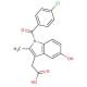 O-Desmethyl Indomethacin (CAS 2504-32-7) - chemical structure image