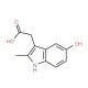 O-Desmethyl-N-deschlorobenzoyl Indomethacin (CAS 50995-53-4) - chemical structure image