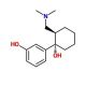 O-Desmethyltramadol HCl (CAS 73986-53-5) - chemical structure image