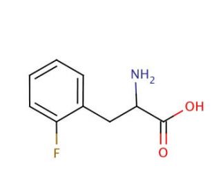 o-Fluoro-DL-phenylalanine (CAS 2629-55-2) - chemical structure image