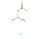 O-Isopropylxanthic acid potassium salt (CAS 140-92-1) - chemical structure image