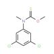 O-Methyl N-(3,5-dichlorophenyl)-N-methylcarbamothioate - chemical structure image
