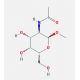 O-Methyl-N-acetyl-2-deoxy-α-D-galactosamine (CAS 6082-22-0) - chemical structure image