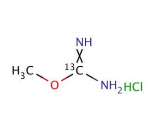 O-Methylisourea-13C hydrochloride (CAS 287389-40-6) - chemical structure image