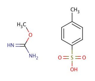 O-Methylisourea Tosylate Salt (CAS 7356-58-3) - chemical structure image