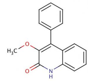 O-Methylviridicatin (CAS 6152-57-4) - chemical structure image