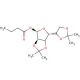 O-n-Butanoyl-2,3,5,6-O-diisopropylidene-α-D-mannofuranoside (CAS 177562-07-1) - chemical structure image