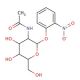 o-Nitrophenyl 2-Acetamido-2-deoxy-α-D-glucopyranoside (CAS 10139-01-2) - chemical structure image