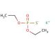 O,O-Diethyl thiophosphate potassium salt (CAS 5871-17-0) - chemical structure image