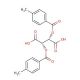 (+)-O,O′-Di-p-toluoyl-D-tartaric acid (CAS 32634-68-7) - chemical structure image