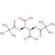 (−)-O,O′-Di-pivaloyl-L-tartaric acid (CAS 65259-81-6) - chemical structure image