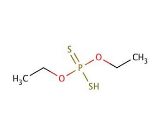 O,O′-Diethyl dithiophosphate (CAS 298-06-6) - chemical structure image