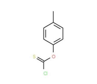 O-(p-Tolyl) chlorothionoformate (CAS 937-63-3) - chemical structure image