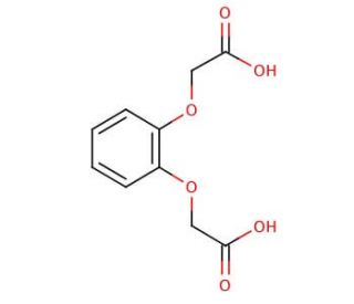 o-Phenylenedioxydiacetic acid (CAS 5411-14-3) - chemical structure image