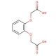 o-Phenylenedioxydiacetic acid (CAS 5411-14-3) - chemical structure image