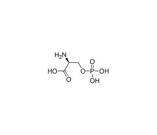 O-Phospho-L-serine (CAS 407-41-0) - chemical structure image